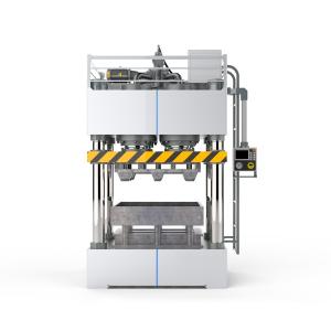 Wholesale Single Mould Sawdust Preessed Wood Pallet Machine from china suppliers