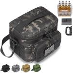 Portable Large Leakproof Lunch Bag Adult with Shoulder Strap and Side Pocket