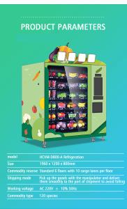 Wholesale Automatic coin combination tea snacks, drinks vending machine from china suppliers