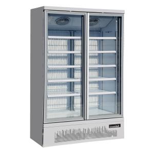 Wholesale Upright Ice Cream Display Freezer With Triple Glazed Anti Fog Glass Doors from china suppliers