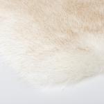 100%polyester Woven Fabric Knitted Soft Faux Fur with High Weight and Long Hair
