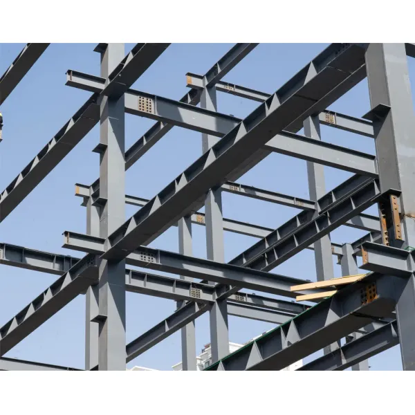 Light Metal Building Construction Gable Frame Prefabricated Industrial Steel Structure Warehouse