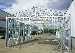 Wholesale Light Gauge Steel Frame Prefabricated Metal Car Parking Sheds Low Cost Quick Assemble from china suppliers