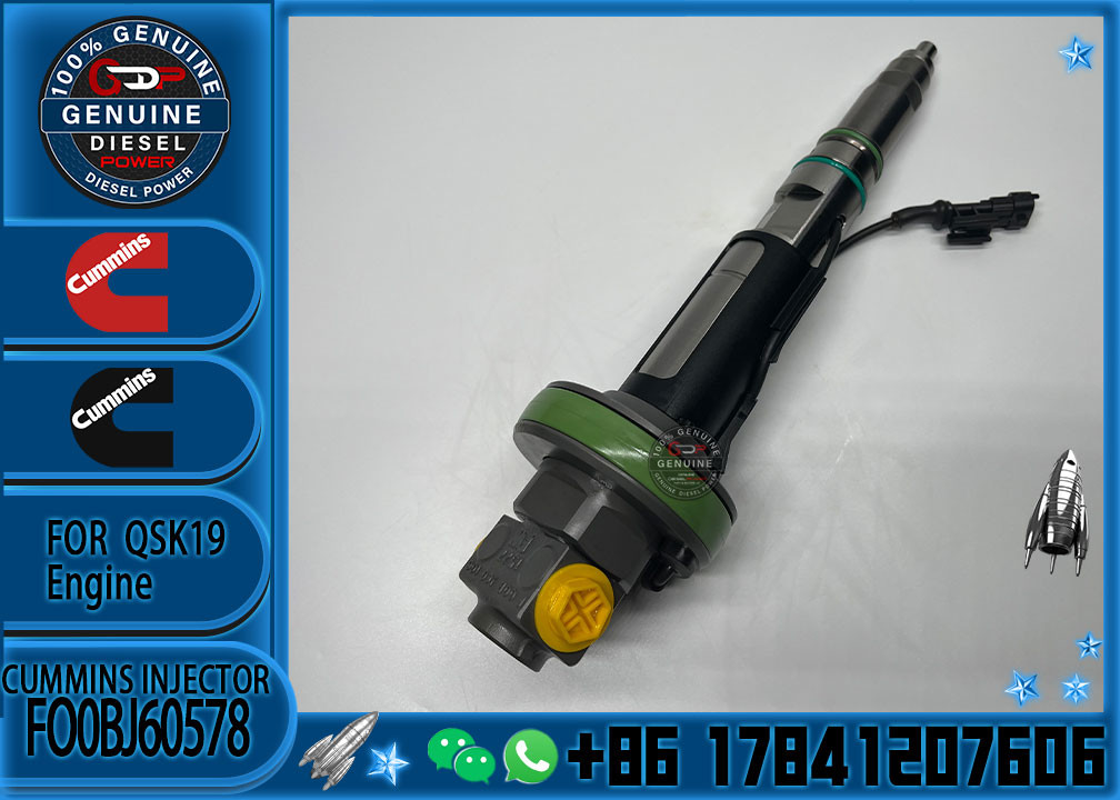 Brand New Common Rail Diesel Fuel Injector Y431K05246 4089972 For Cummins QSK19 QSK38 QSK60 FO0BJ60578
