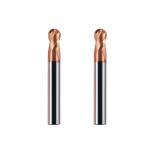Wxsoon 4-Flutes Corner Radius Bull Nose Endmills for Titanium Alloy