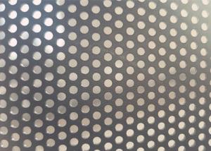 Wholesale Stain Black Decorative Perforated Aluminum Sheet 1.6mm - 2mm Thickness from china suppliers