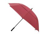 Double Layer Windproof Auto Open Straight Golf Umbrella With Customized Logo