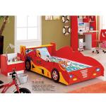 Kids Bedroom Furniture Sets MDF Wooden Race Car Bed With Storage 2100mm