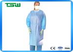 Colorful Disposable SBPP 115X137cm Nonwoven Isolation Gown