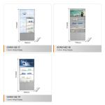 Makeup Display Shelf Grey Wooden Display Cabinet For Premium Shop Display And