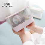 Wholesale Professional Luxury Transparent Clear PVC Cosmetic Bag