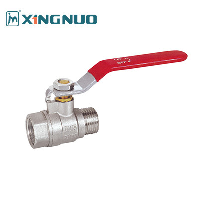 Male And Female Threaded Brass Lever Ball Valve 1 Inch 2 Inch Threaded End For Pipe Water Fitting