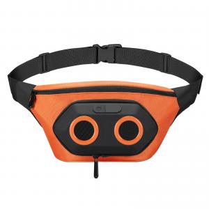 Wholesale Outdoor Adjustable Fanny Pack Waterproof Rechargeable With Bluetooth Speaker Stereoc from china suppliers