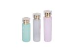 100/120/150ml Micellar Makeup Remover Bottle Gold Screw Cap