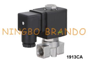 Wholesale 1/8'' 1/4'' 3/8'' 2 Way NC Stainless Steel Electric Solenoid Valve 24V 220V from china suppliers