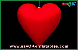 Wholesale Night Inflatable Led Heart Lighting Decoration For Advertising from china suppliers