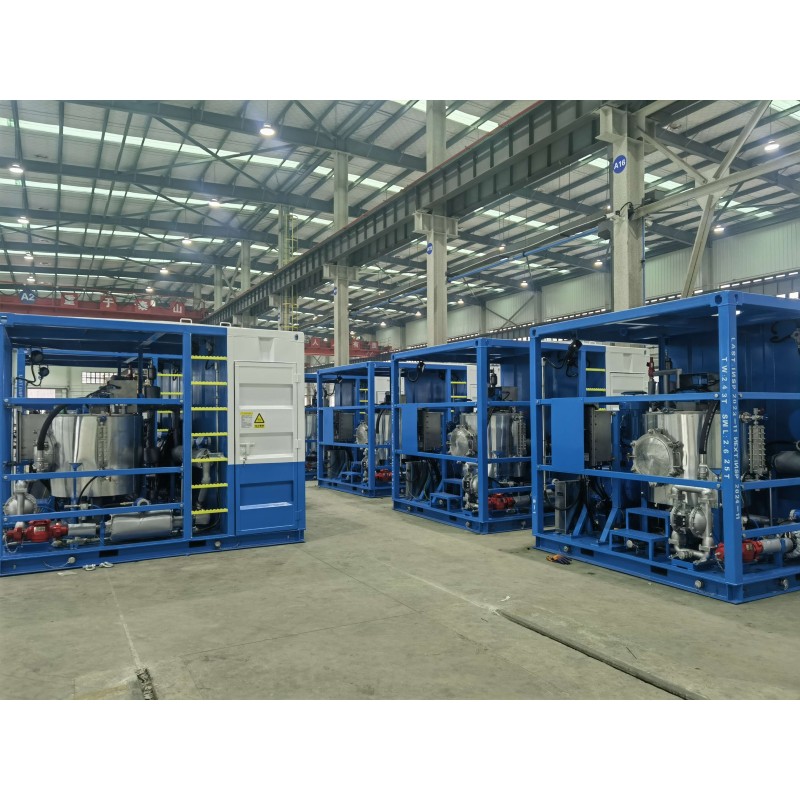 API Drilling Mud Pump System Engine Driven Mud Pump Skid For Oil Drilling Rig