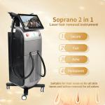 13*40mm Spot Size Diode Laser Hair Removal Machine 2 Handles For Beauty