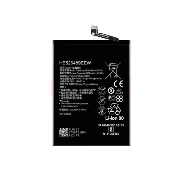 Lithium Ion Batteries phone battery 4900mah for huawei enjoy 10e HB526489EEW