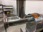 304 Stainless Steel Electric Meat Grinder with 3 Grinding Plates / Sausage Tubes