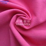 F1739 polyester slub fabric four ways spandex 57/58"