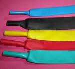 Multi Colored PVC Thermo Heat Shrink Wrap Tubing For Electrical Copper Row