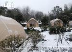 Shell Shape Round Luxury Glamping Tents Platform Hotel Resort