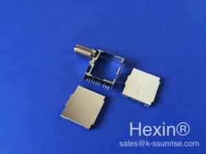 Wholesale one f connector with metal shield case from china suppliers