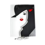 Fashion Girl Custom Neon Signs IP65 Silica Gel For Wall Decorantion
