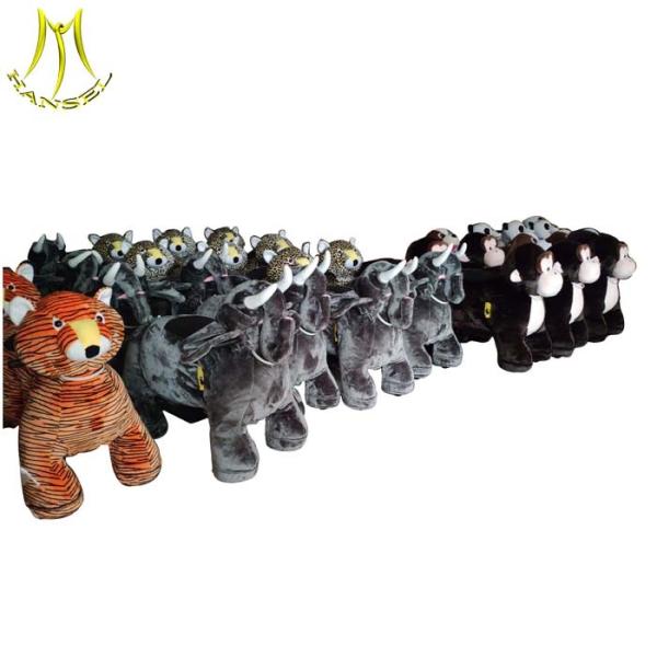 Hansel indoor and outdoor plush walking dinosaur scooter ride on animals in