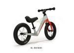 Orange Alloy Rim Kids Balance Bike 2-6 Years Old With Magnesium Alloy Frame