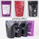 plastic side gusset coffee bag flat bottom coffee beans bag flat bottom coffee