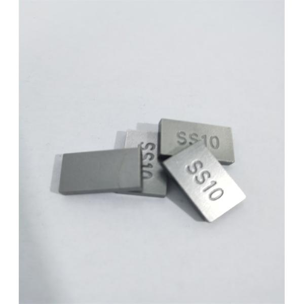 YG6C Tungsten Carbide Brazed Tips SS10 for Stone Cutting