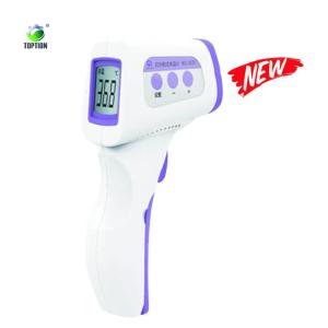 Wholesale CE ISO Infrared Forehead Thermometer With LED Screen Purple White from china suppliers