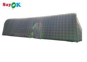 Wholesale Event Dome Tent Custom Air Channel Inflatable Pvc Tunnel Tent With Door Curtain from china suppliers