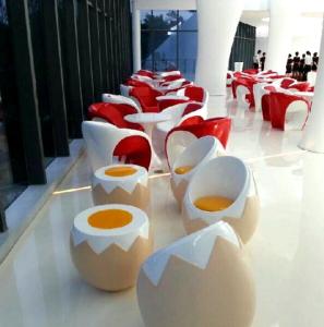 Wholesale Leisure Modern Design Hotel reception Chair Single Seater Egg ball Chair from china suppliers
