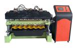 Metal Panel Glazed Tile Roll Forming Machine 380volt 50Hz Hydraulic Motor Power