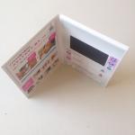 Factory supply 2016 LCD screen video brochure card POP digital player CE/ROHS