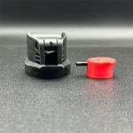 Durable Male Pepper Spray Key Chain Valve Cap - Quick-Access Self-Defense