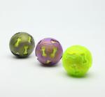 Durable PVC TPR Dog Toy Ball Non - Toxic Hard Plastic Chew Toys For Dogs