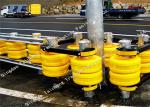 Highway Safety Roller Barrier EVA PU Polyurethane Material Eco Friendly