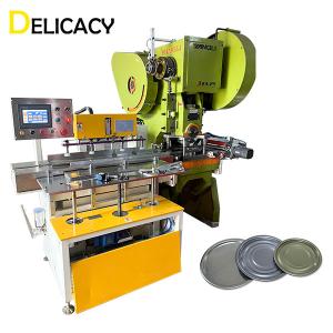 Wholesale Automatic Strip Feeding Tin Box Making Machine For 125mm Bottom Can Lids from china suppliers