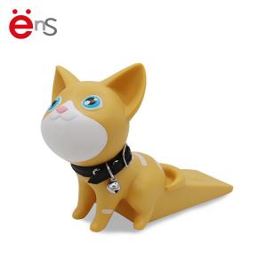 Wholesale ODM Decorative PVC Door Stopper cat shaped EN71 ASTM F963 Certificate from china suppliers