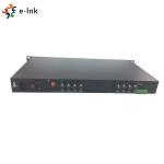 Analog Coaxial To Fiber Converter 1080P HD AHD CVI TVI CVBS Video Transmitter