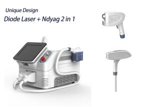 Wholesale 40KG Hair Removal Laser Machine , Laser Depilation Machine With Q Switch Ndyag 2 Handles from china suppliers