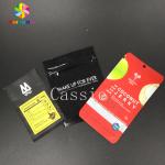 Matte Plastic Pouches Packaging Plastic Aluminum Mylar Pouch Mini Sample Storage
