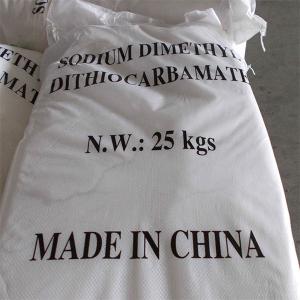 Wholesale Solid Sodium Dimethyl Dithiocarbamate SDD C3H6NS2Na.2H2O CAS No. 128-04-1 from china suppliers