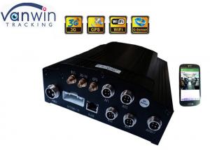 China H 264 4CH 720P DVR For Vehicles truck 4ch car mobile dvr with free softwares on sale