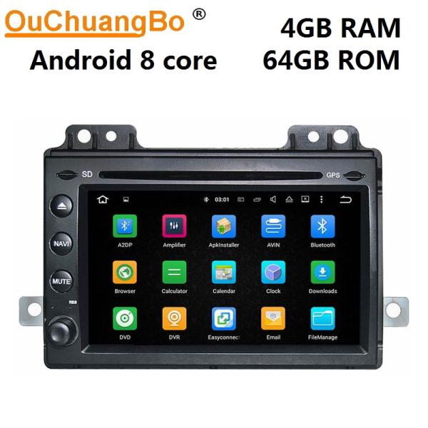 Ouchuangbo car radio gps android 9.0 for Hummer H3 2006-2009 With USB WIFI 1080