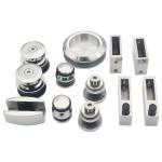 Frameless Glass Bathroom Screen Barn Door Hardware Fittings Functional and